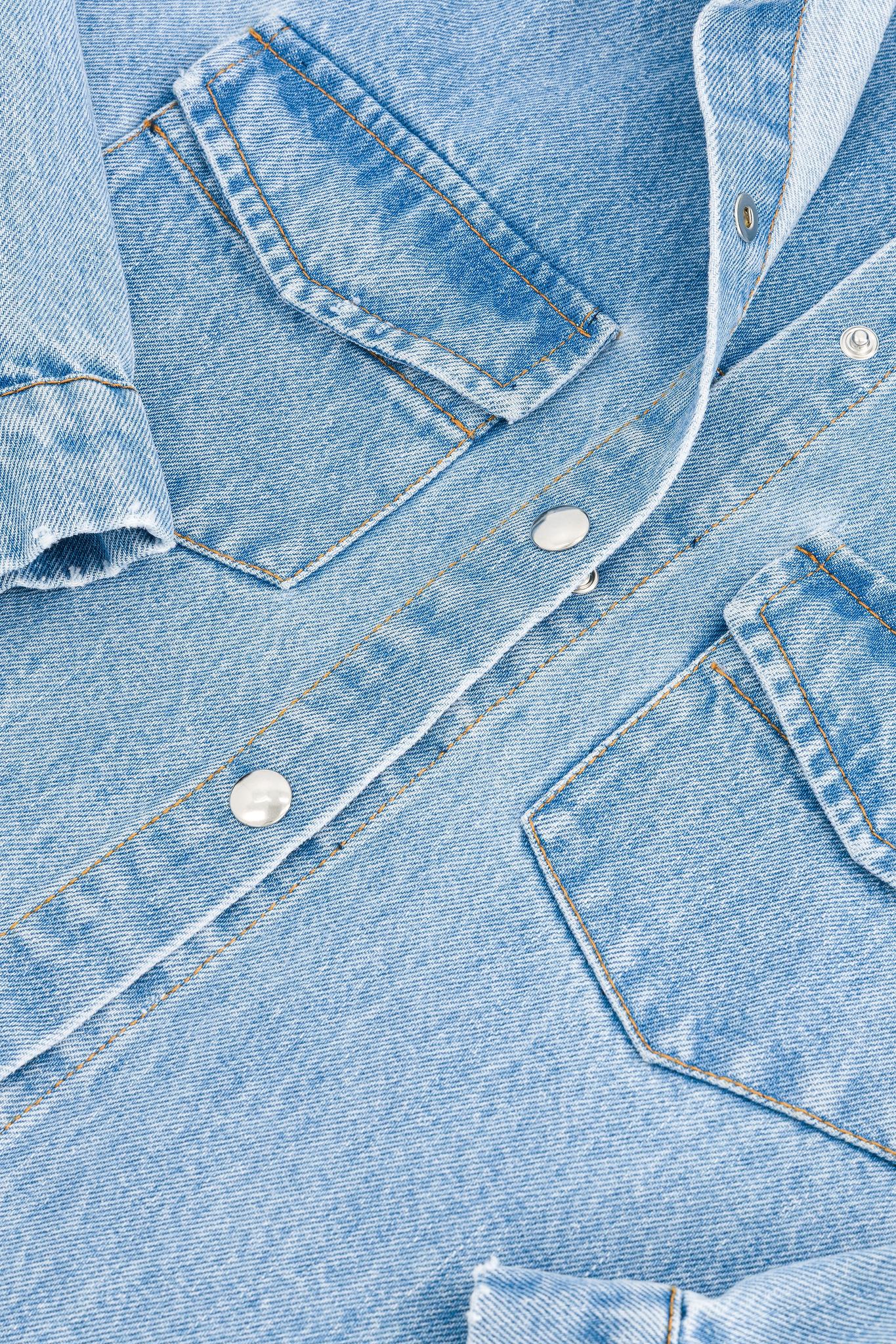 Veste en jean femme Constance Bleach - SIXSOEURS