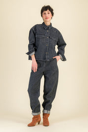 Veste en jean Constance - SIXSOEURS