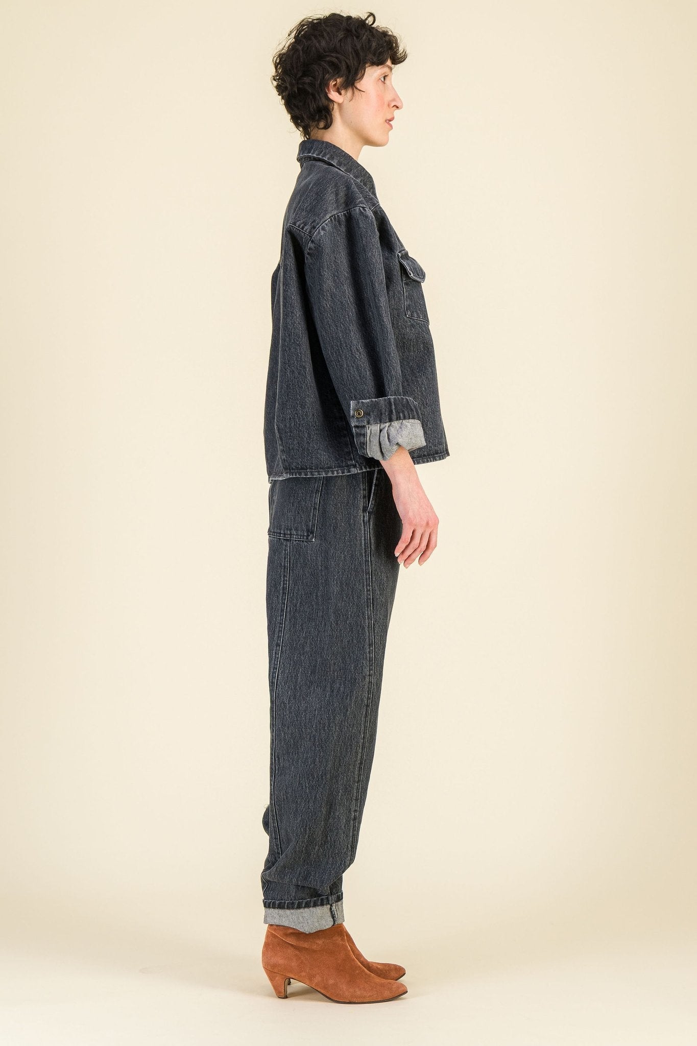 Veste en jean Constance - SIXSOEURS