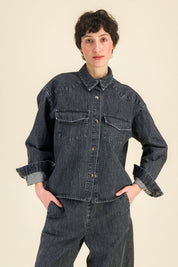 Veste en jean Constance - SIXSOEURS