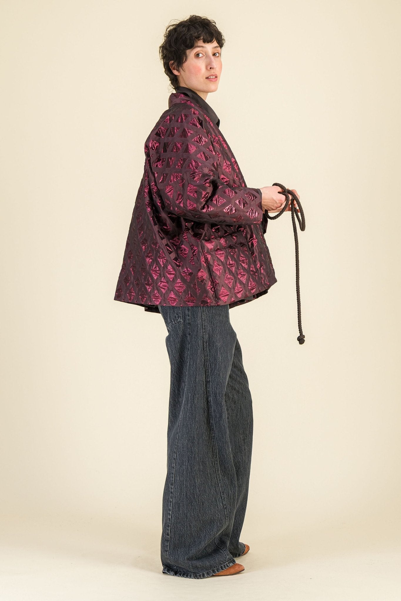 Veste Astrid Bordeaux - SIXSOEURS