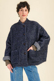 Veste Tanita Bleue - SIXSOEURS