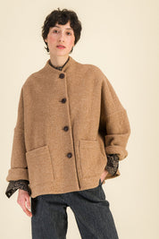 Veste Tanita Camel - SIXSOEURS