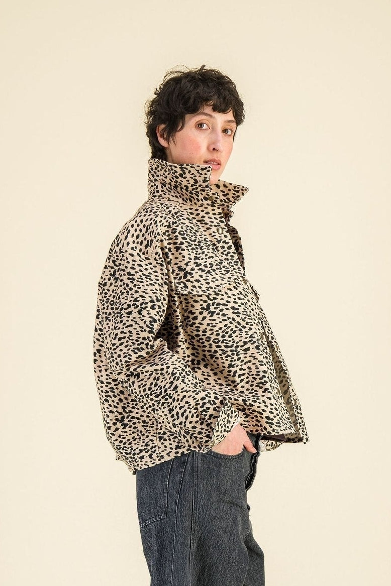 Veste léopard femme Constance Guépard - SIXSOEURS