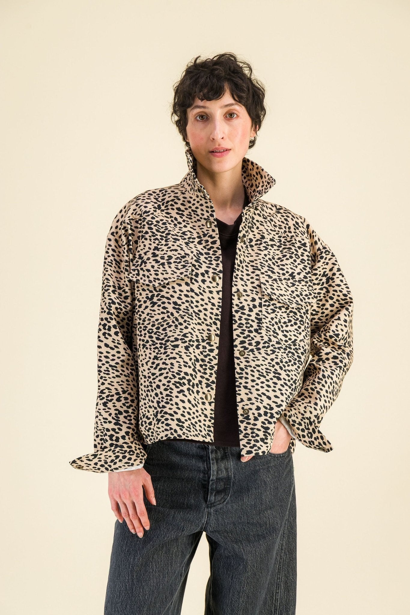 Veste léopard femme Constance Guépard - SIXSOEURS