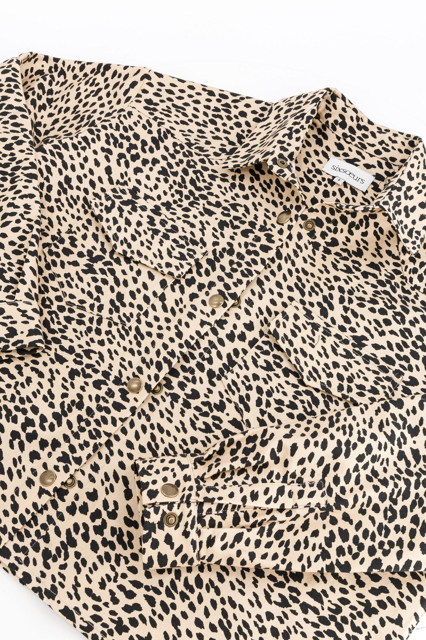 Veste léopard femme Constance Guépard - SIXSOEURS