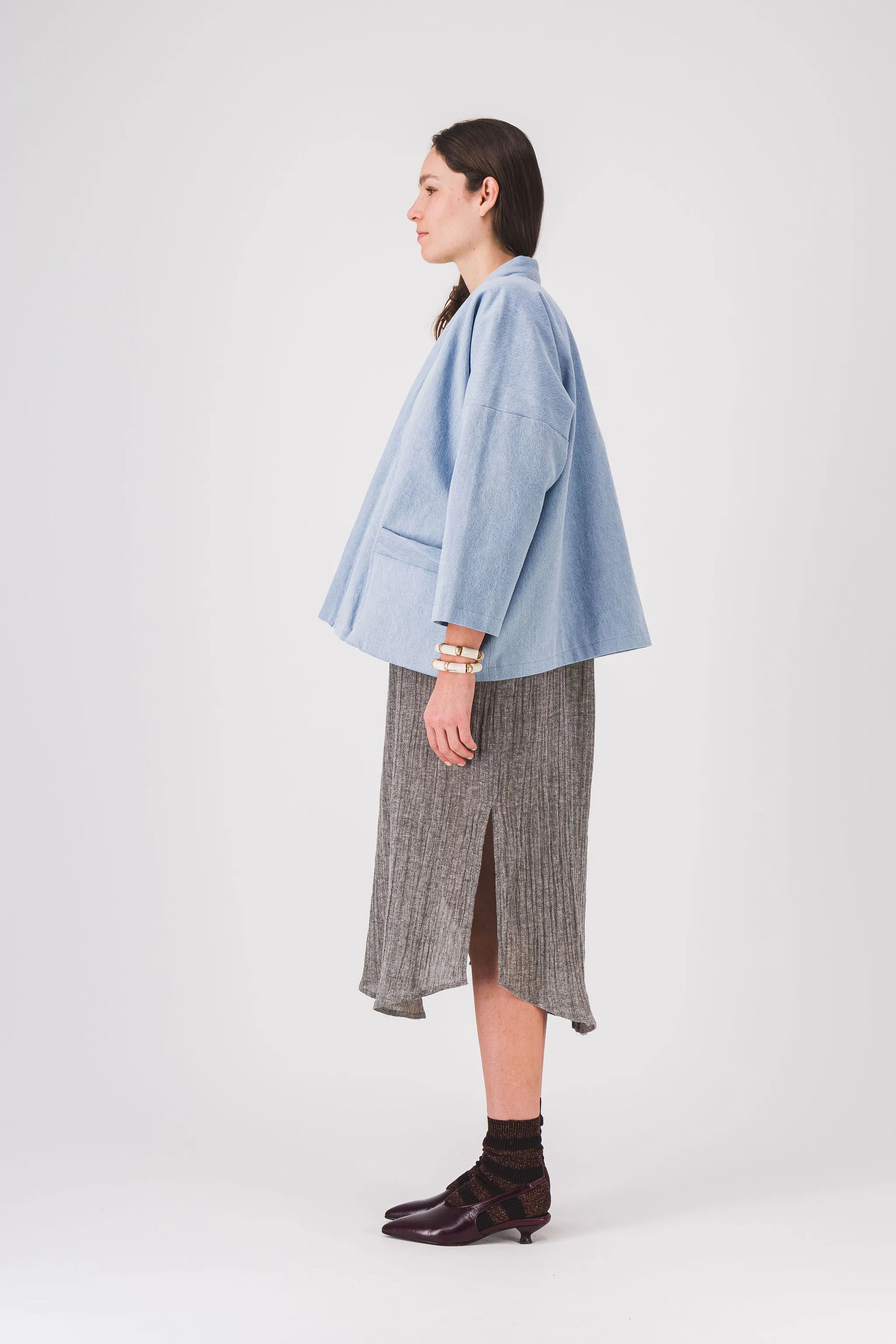 women's kimono jacket_blue jeans_barbara jacket_pe25