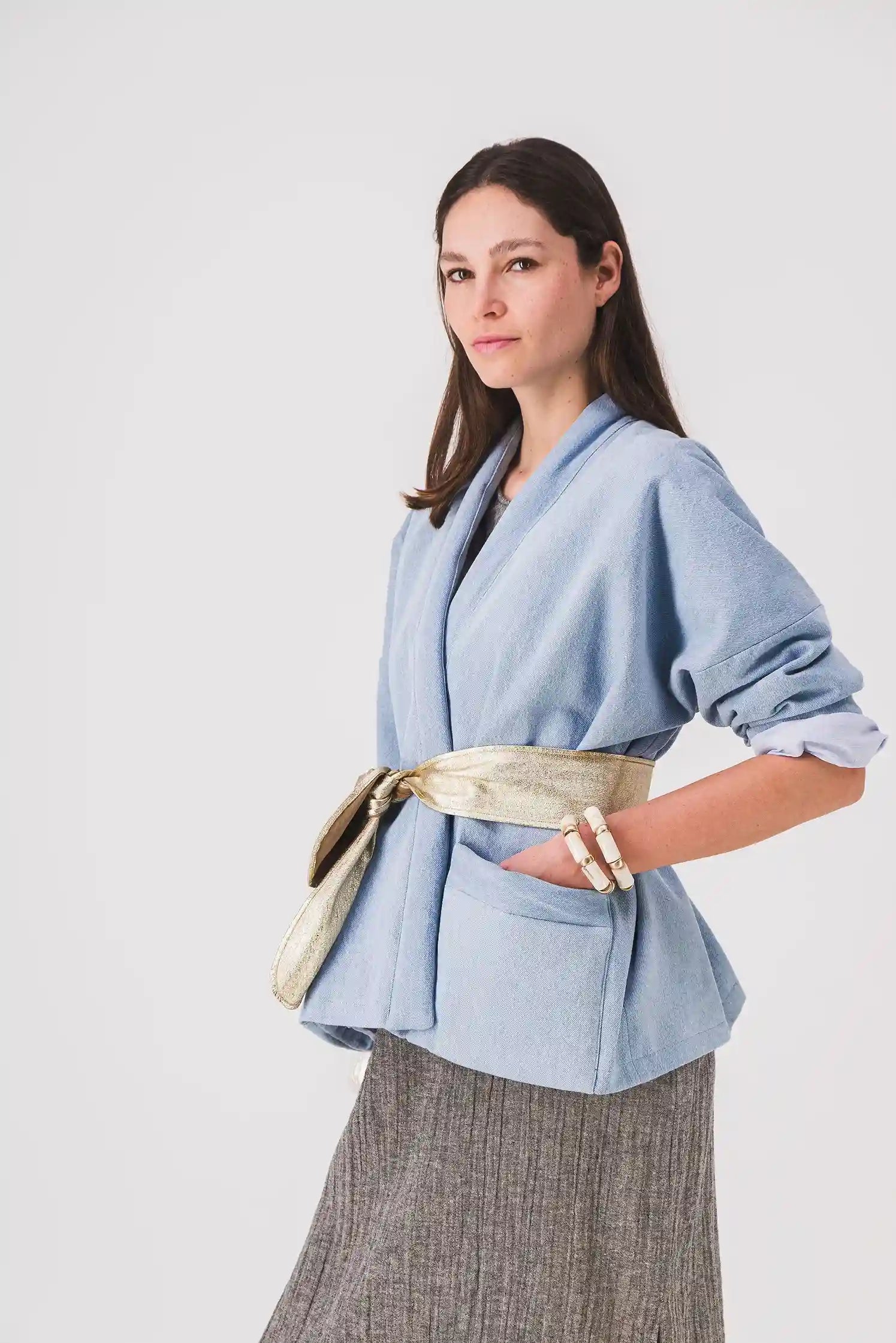 women's kimono jacket_blue jeans_barbara jacket_pe25